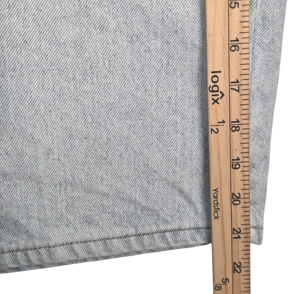 Vtg Levi's 90's Orange Tab 550‎  Denim Shorts Mens 36 Fits 34 Light 1993 Faded